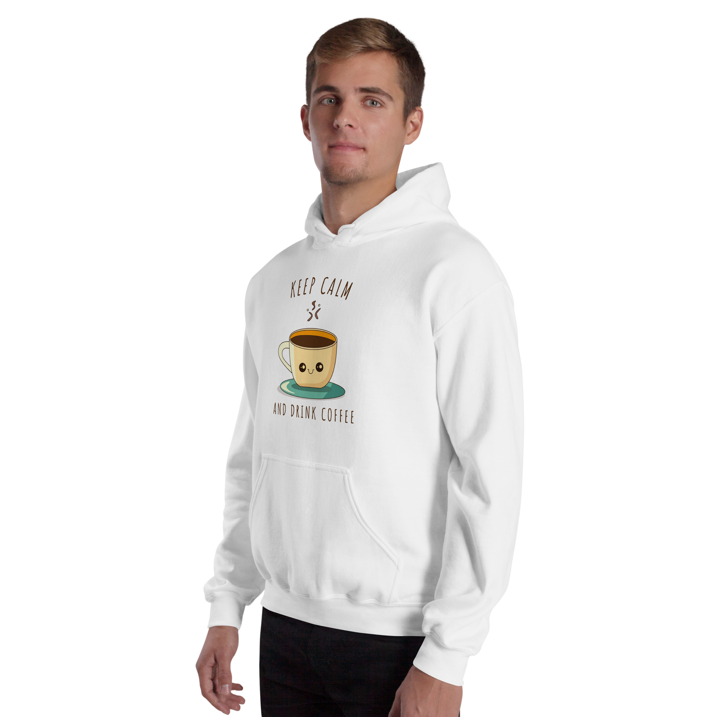 Keep Calm And Drink Coffee Unisex Hoodie